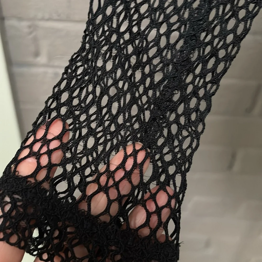 Bardot NWT Aubree Black Stretch Lace  Bodysuit XS/2